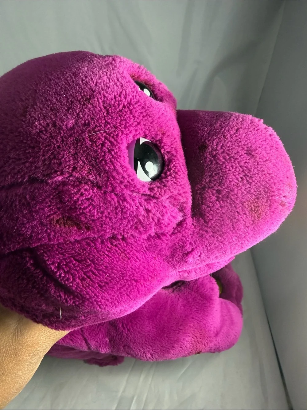 Vintage 1997 Microsoft ActiMates Interactive Talking Barney Plush (WORKS)